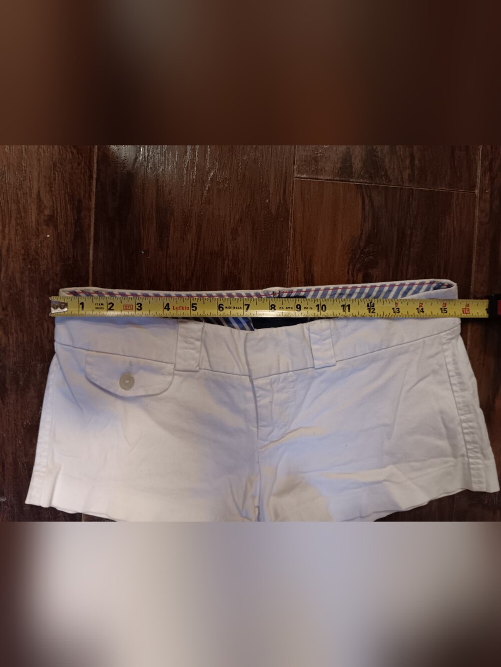 American Eagle White Shorts Womens 2 - Picture 4 of 5